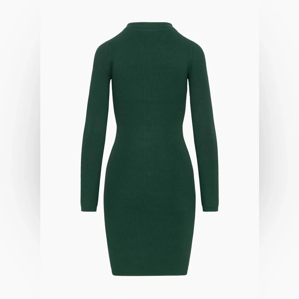 Aritzia Wilfred Cove Knit Dress Colour Scarab Size XL NWOT - Picture 6 of 10